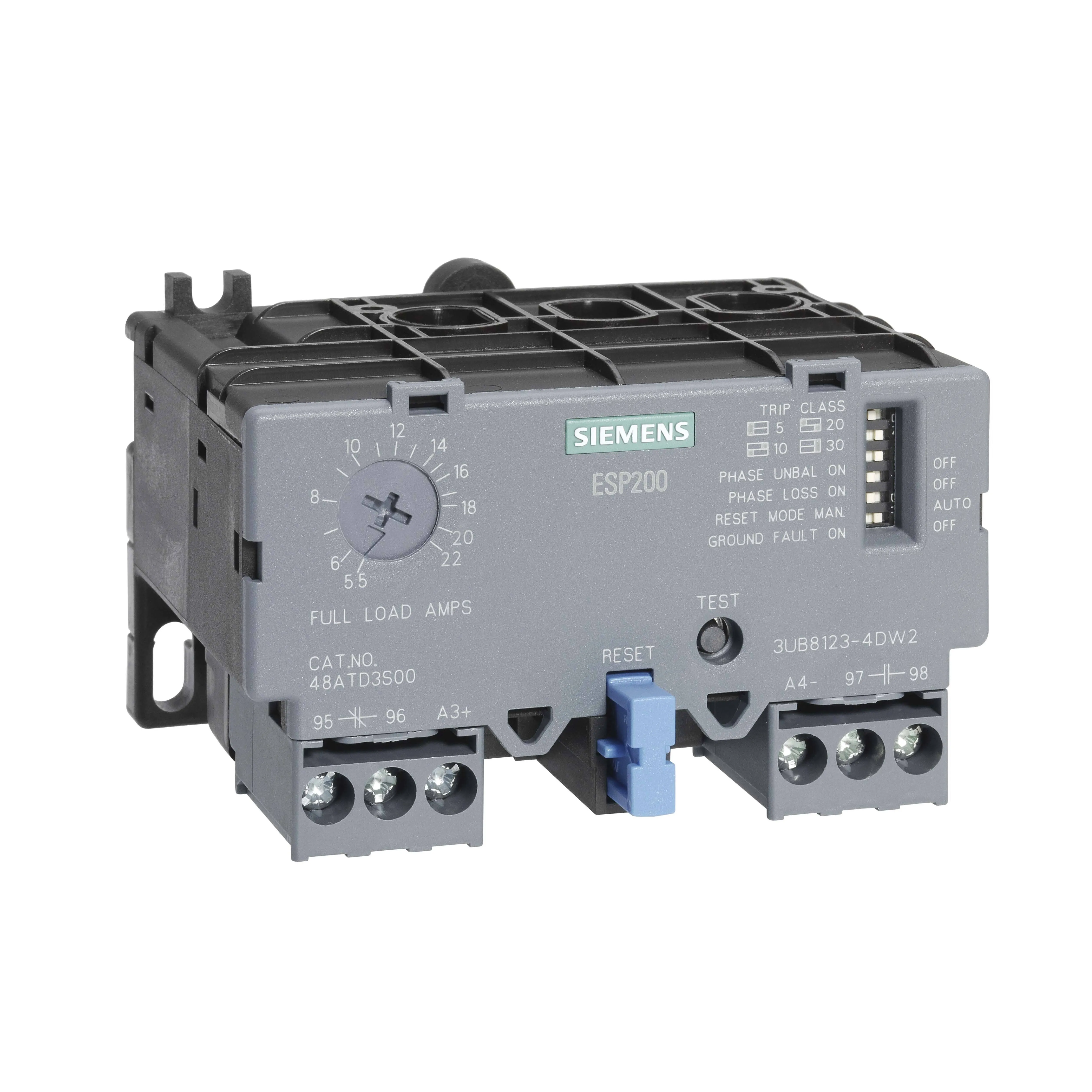 Overload Relay Siemens 3UB81234DW2