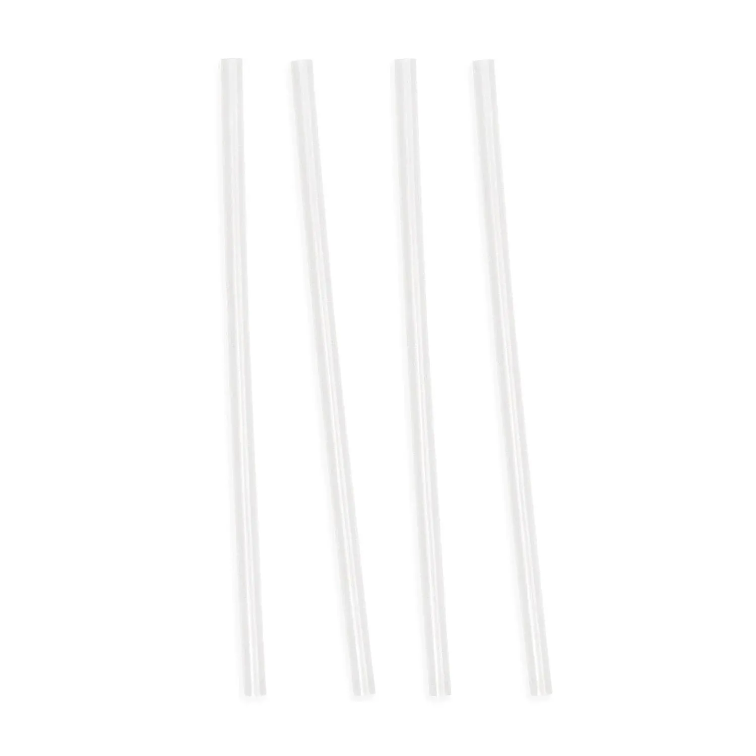 Simple Modern Straw Lid Replacement Straws - Four Pack - Fits All Summit and Hydro Flask Wide Mouth Water Bottle Sizes - Insulated Cap for 10, 12, 14, 16, 18, 20, 22, 24, 32, 40, 64 & 84 oz - Clear