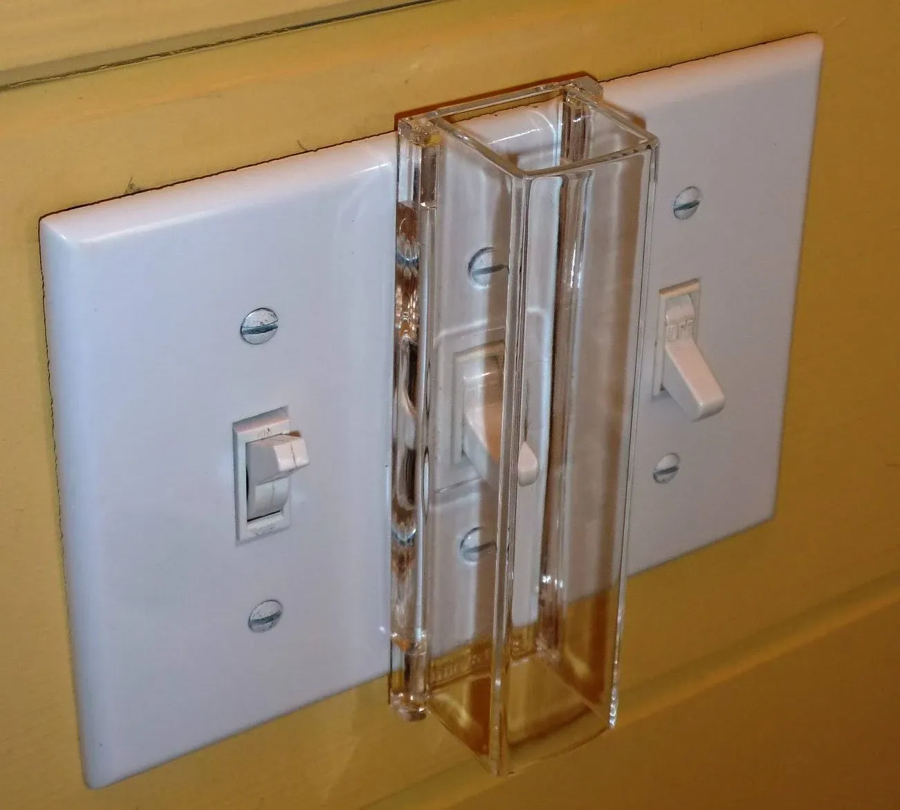 Child Proof Light Switch Guard for Standard Toggle Style