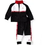 Jordan Baby Boy's Jumpman Air Blocked Tricot Set (Infant) Black 12 Months