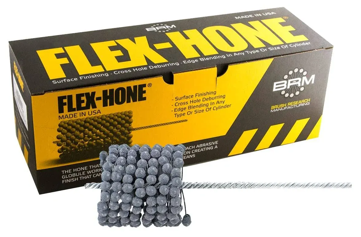 Flex-Hone Tool GB31224 Flexible Cyl Hone, Boredia3-1/2In, 240Grit