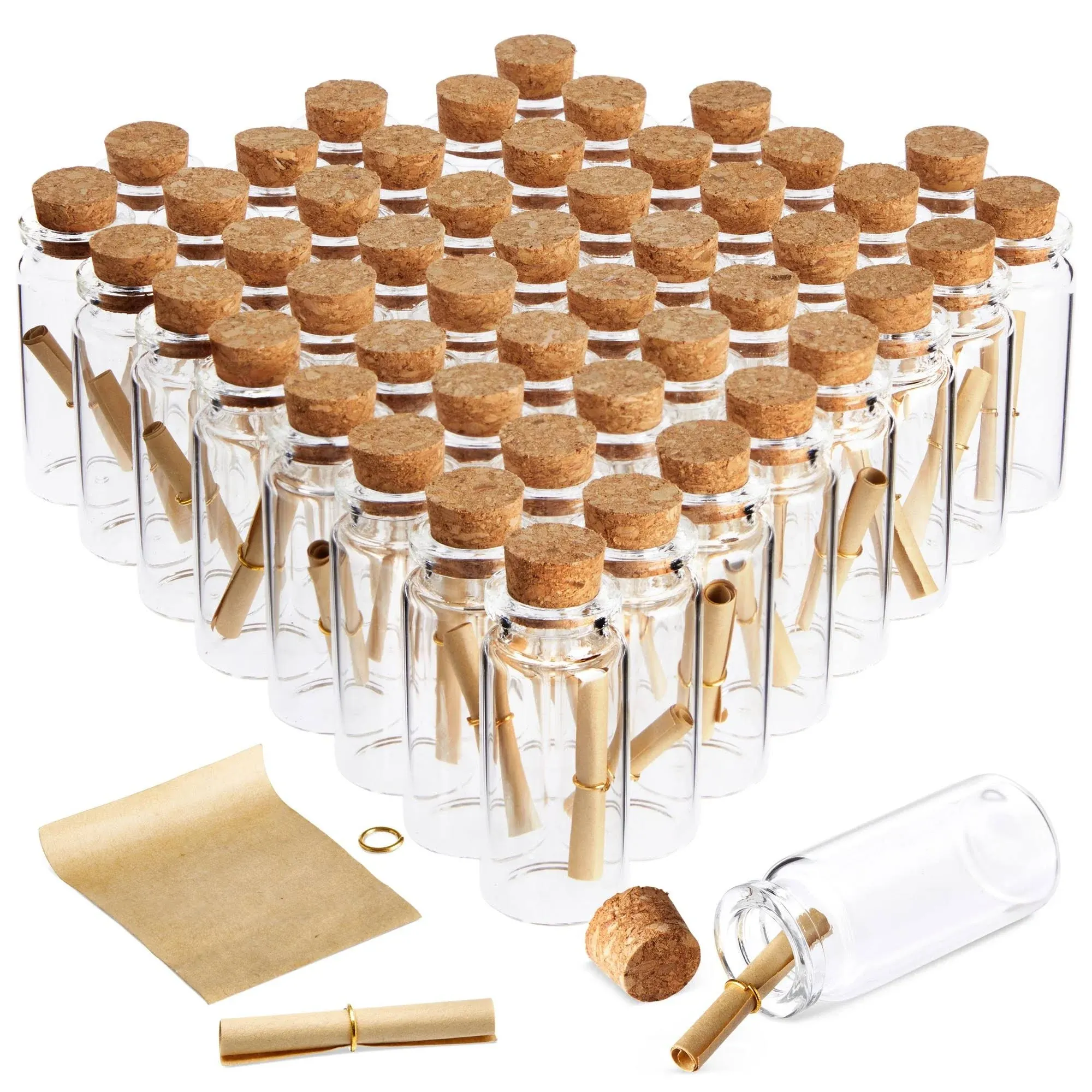 48 Pack 10ml Create A Message In A Bottle Kit