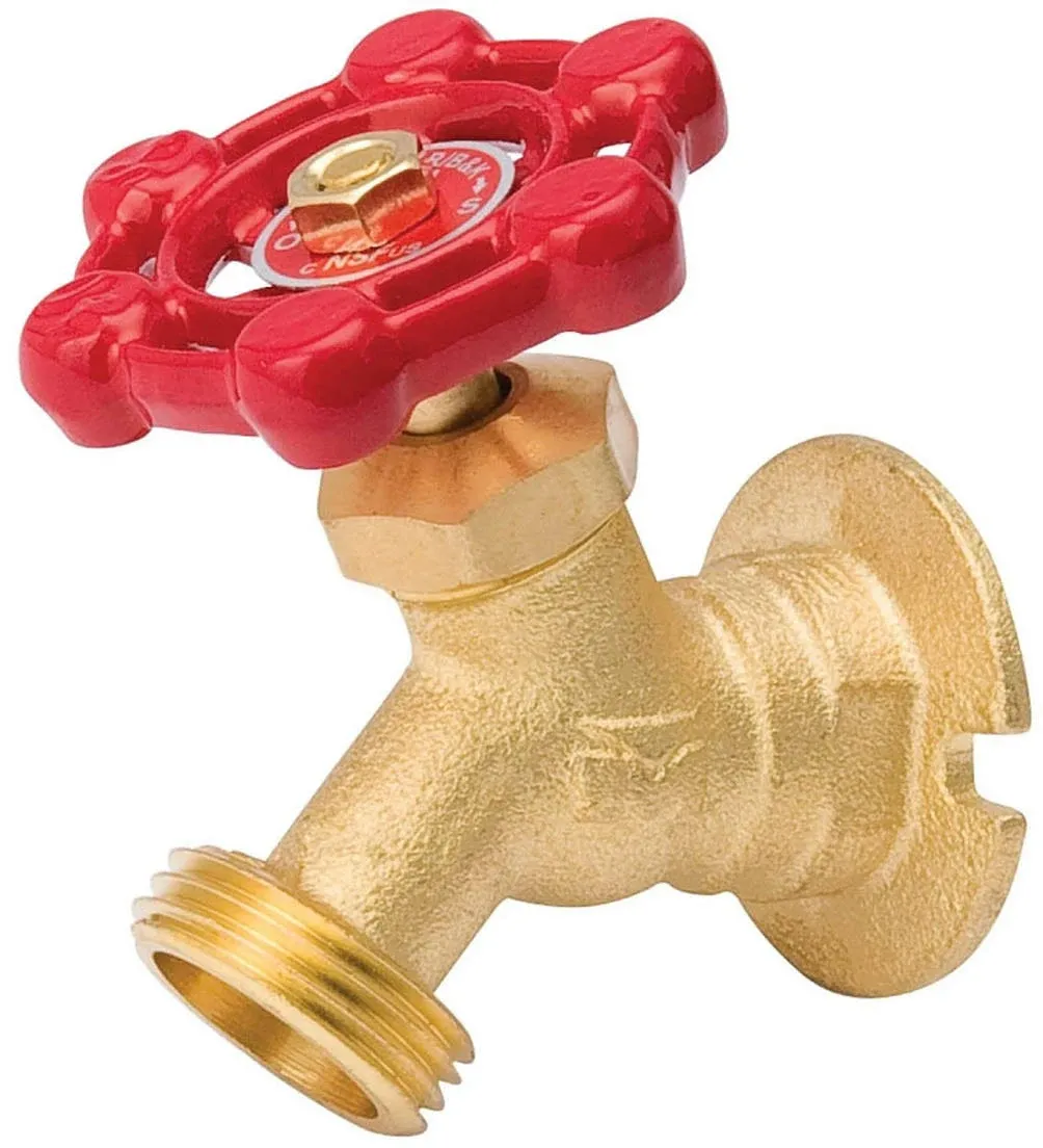 Mueller/b &amp; K 108-004 Outdoor Hose Lawn Faucet 3/4-inch Brass Female Pipe Thread