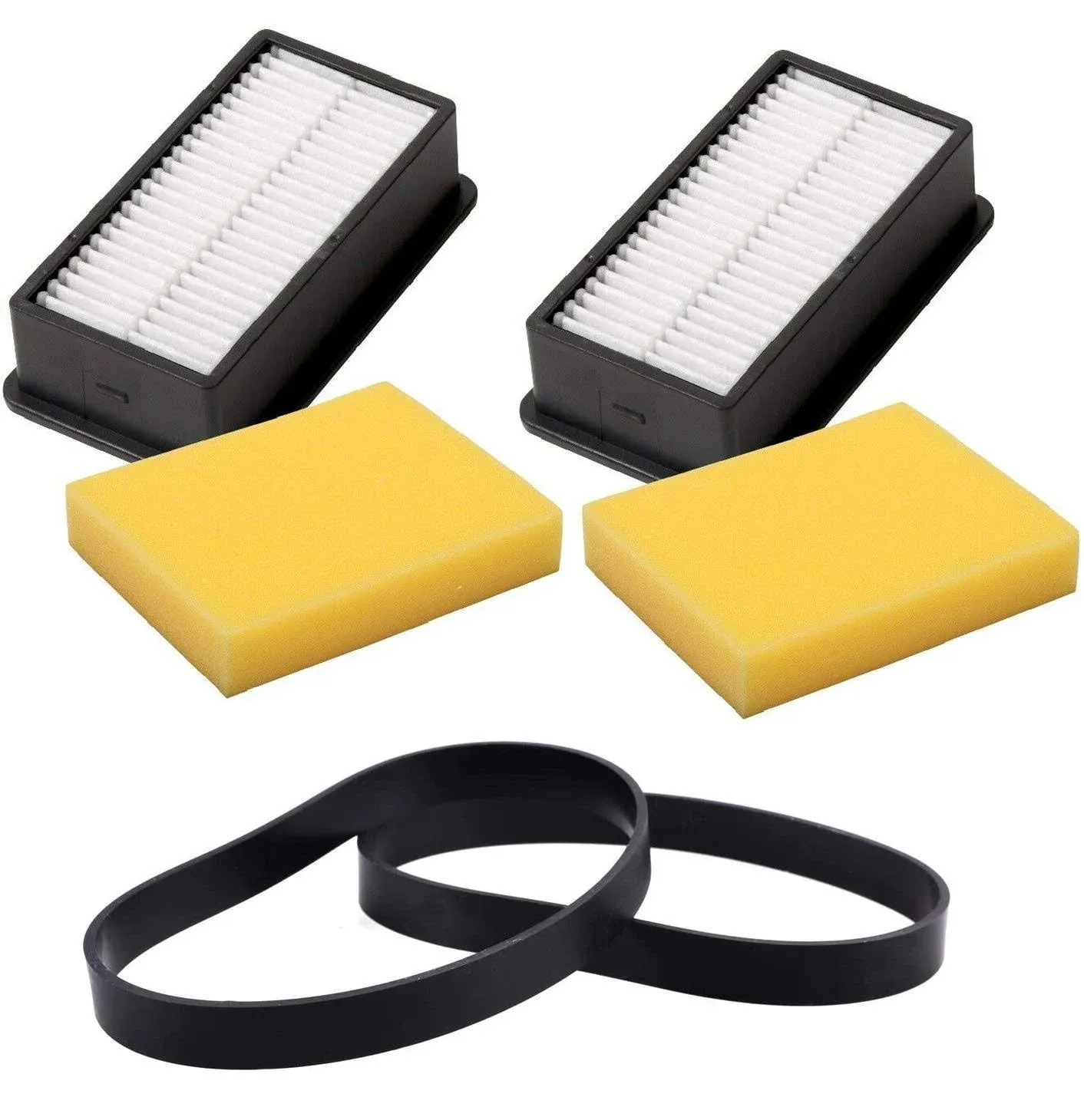 (2 Pack) 3918 2032663 2032662 Series Filter Packs +Belts Kit Replacement for ...