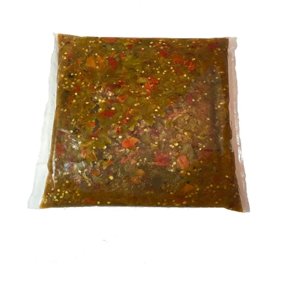 Christmas Roast Green and Red Chile Mix, Hot, 10lbs, Frozen