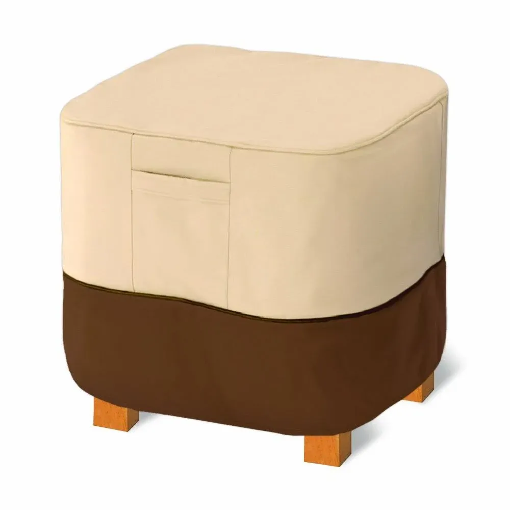 Armor Shield Patio Ottoman/Table Cover Fits Rectangular Ottoman/Table Upto 38 ...