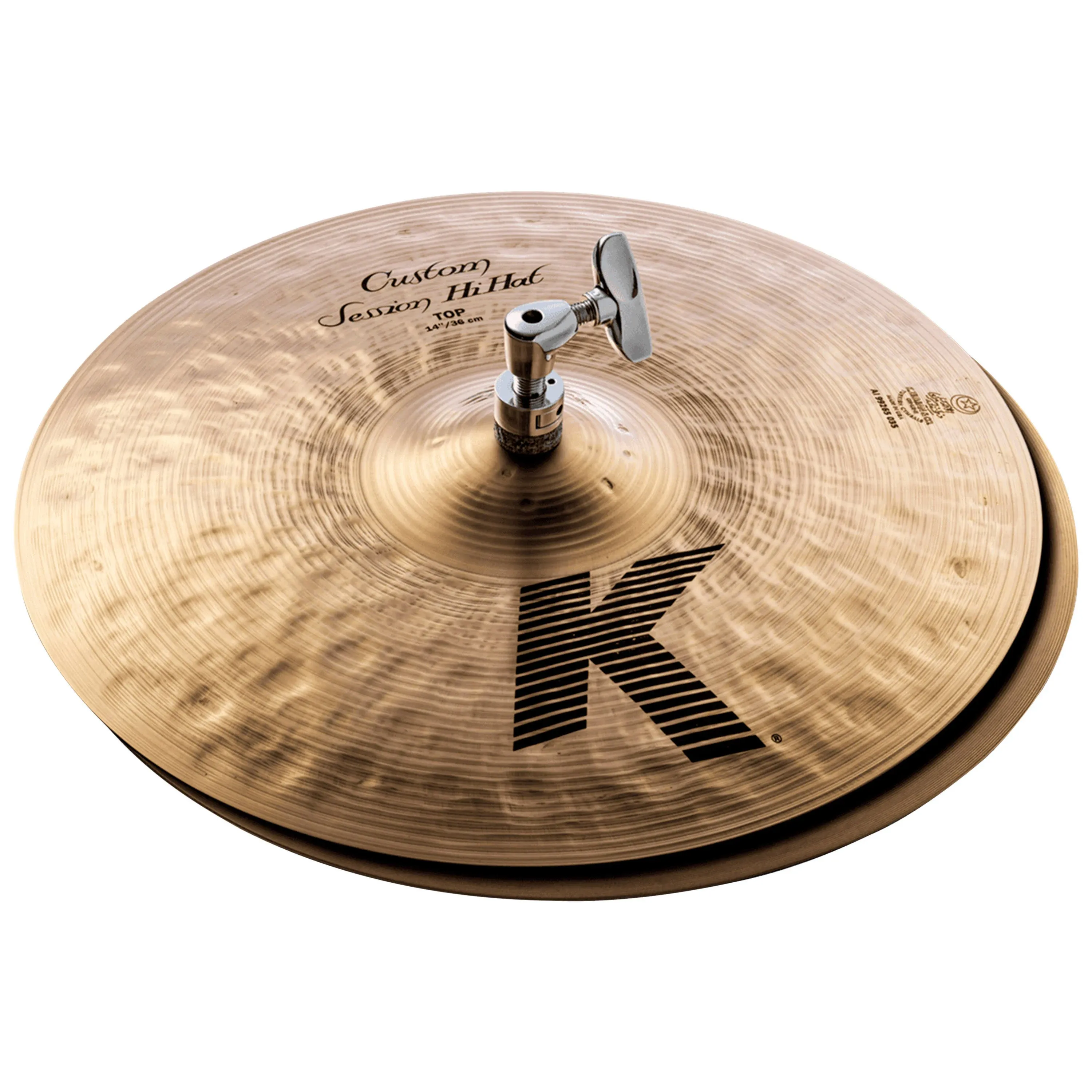 Zildjian 14" K Custom Session Hi-Hat Cymbals (Pair) | Reverb France