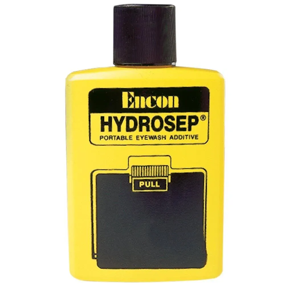 ERB 17051 Safety Hydrosep Water Treatment Additive Eyewash Stations, One Size, Yellow