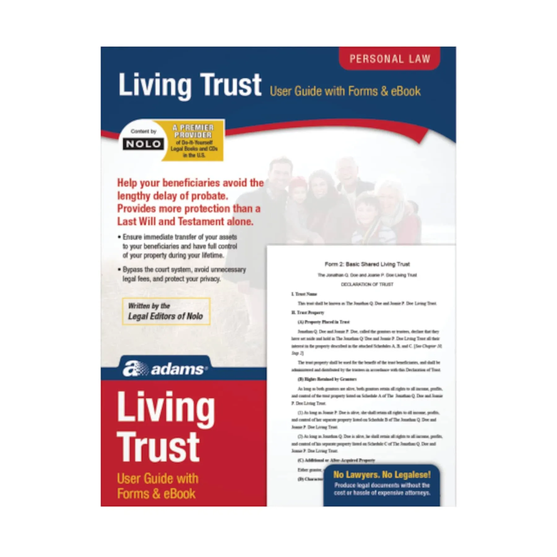 Adams Living Trust Kit K305