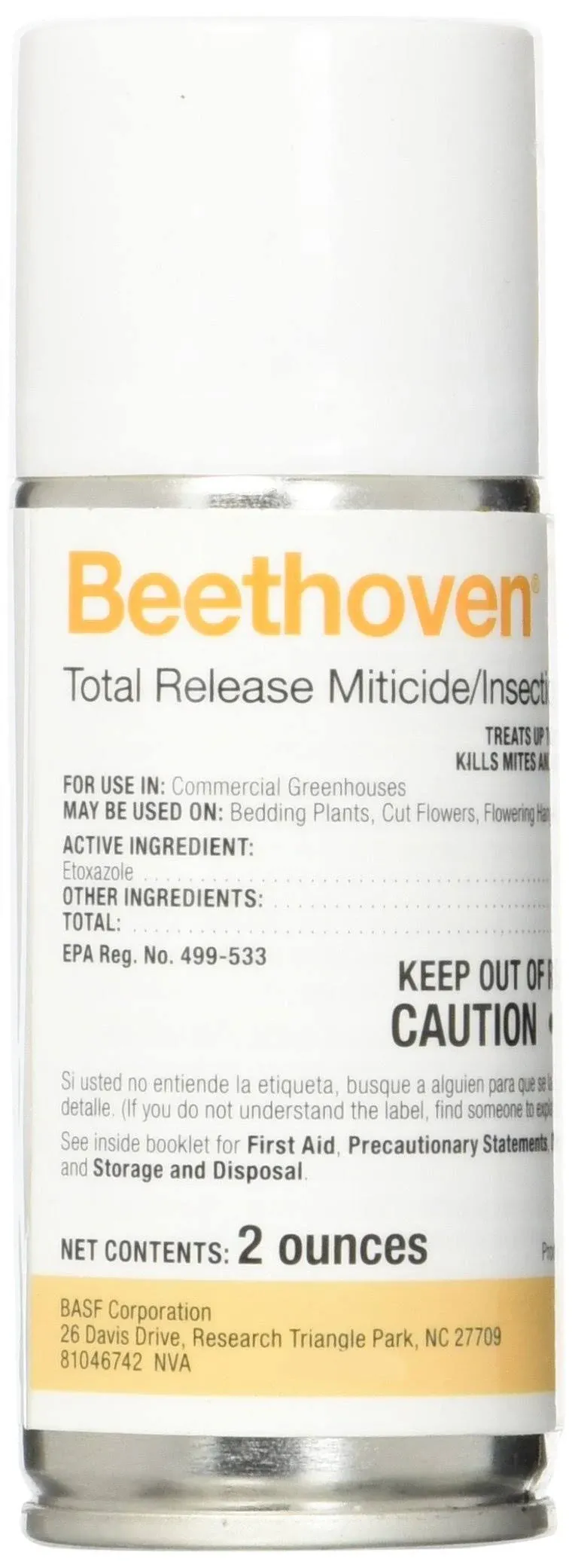 BASF Beethoven TR Miticide Insecticide