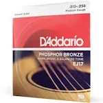 D'Addario EJ17 Phosphor Bronze Acoustic Guitar Strings Medium