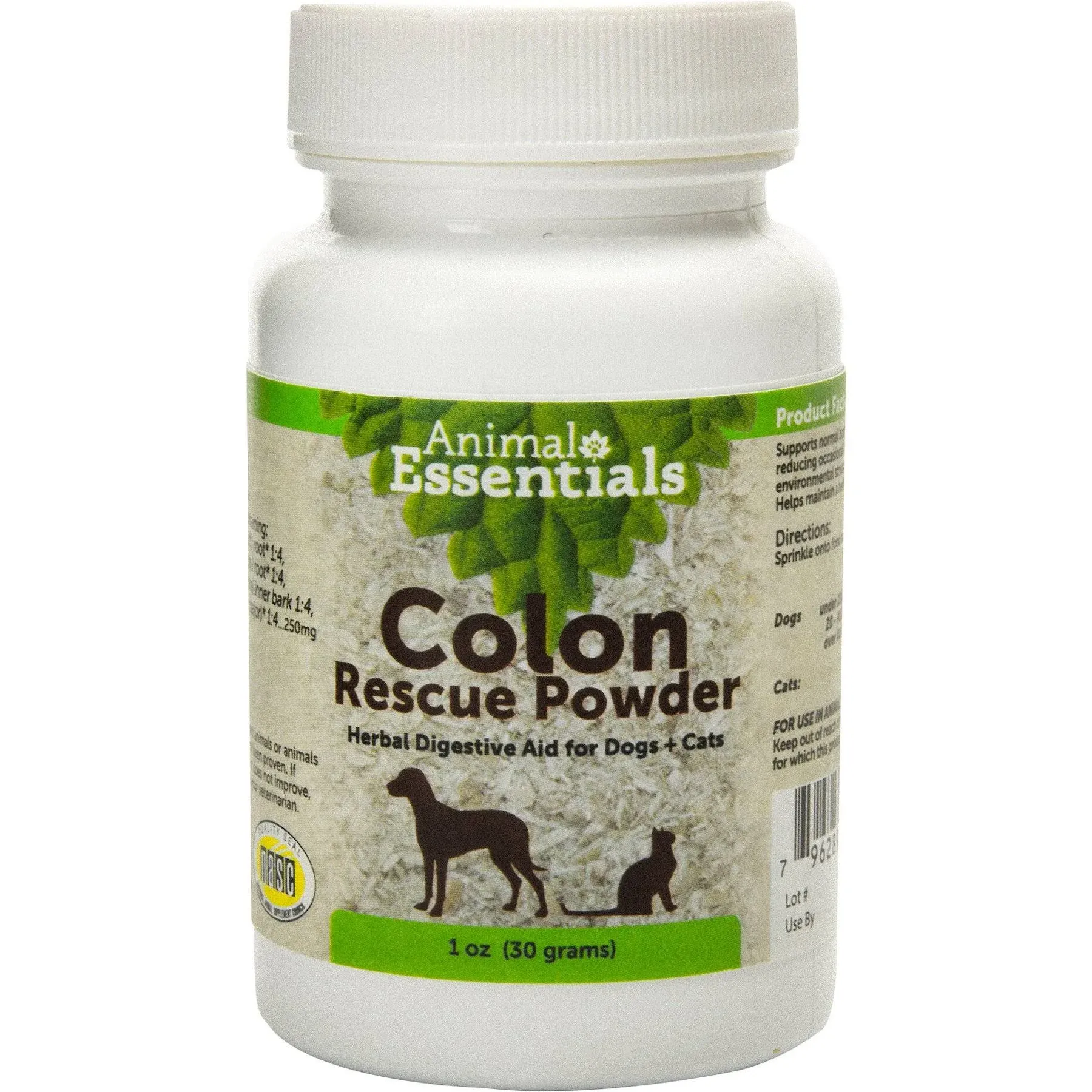 Animal Essentials Colon Rescue Powder Herbal Supplement 30g