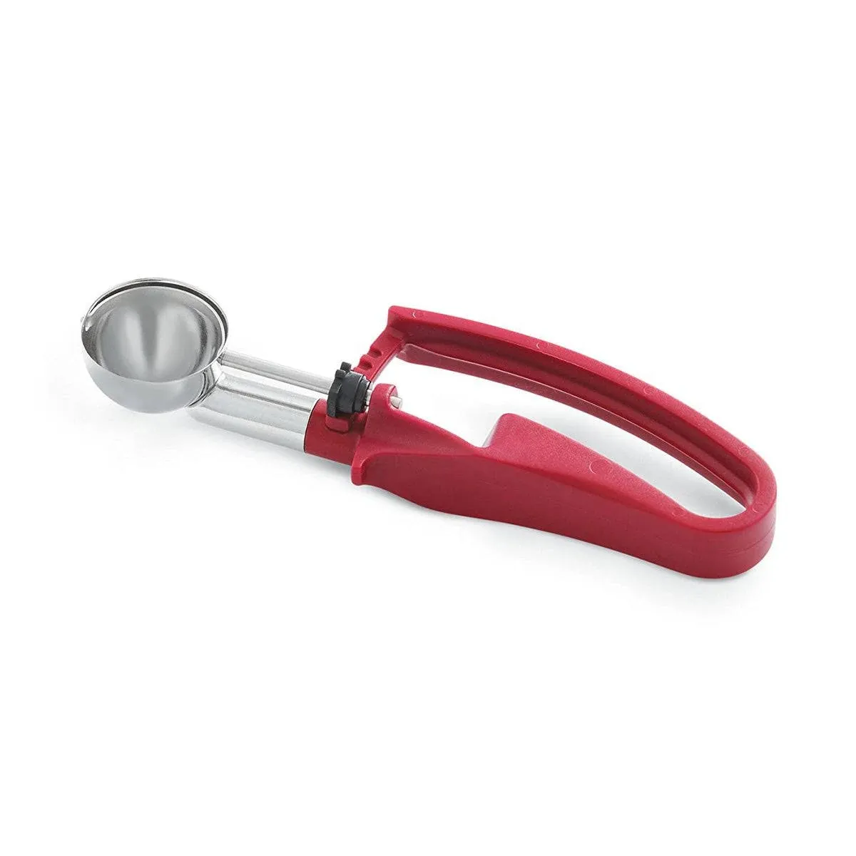 Vollrath 47403 .47 Oz. Standard Length Squeeze Disher with Plum Handle