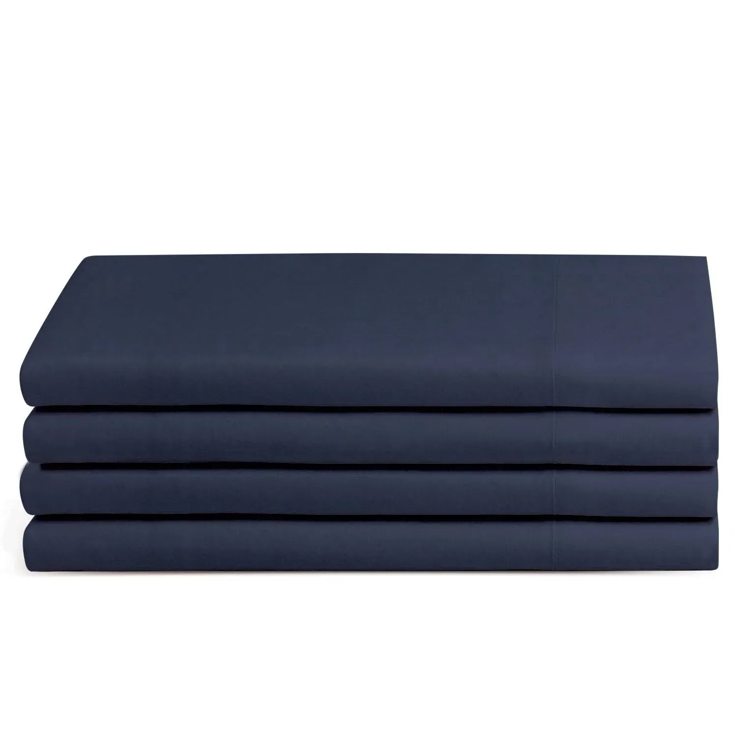 Beckham Hotel Collection Pillow Case 4 Pack Soft Brushed Luxury Wrinkle Resistant Microfiber