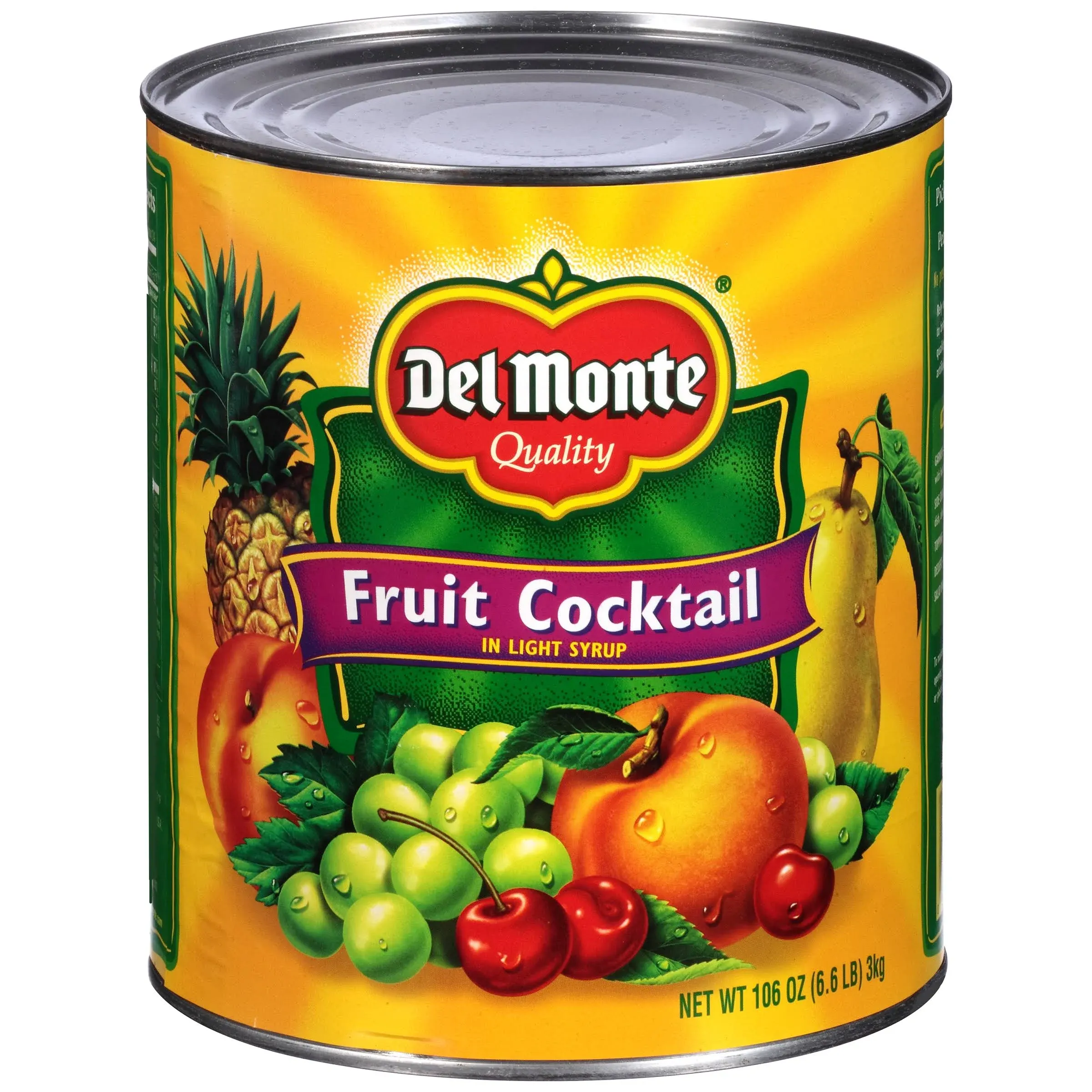 Del Monte Fruit Cocktail in Light Syrup (106 oz.)