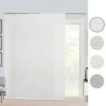 CHICOLOGY Vertical Blinds , Room Divider , Door Blinds ,Blinds for Sliding Glass Doors , Temporary Wall , Closet Curtain , Room Door, Slate (Light Filtering) , W:46-86 x H: Up to-96 inches