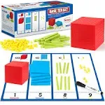 Torlam 131 Pcs Base Ten Blocks