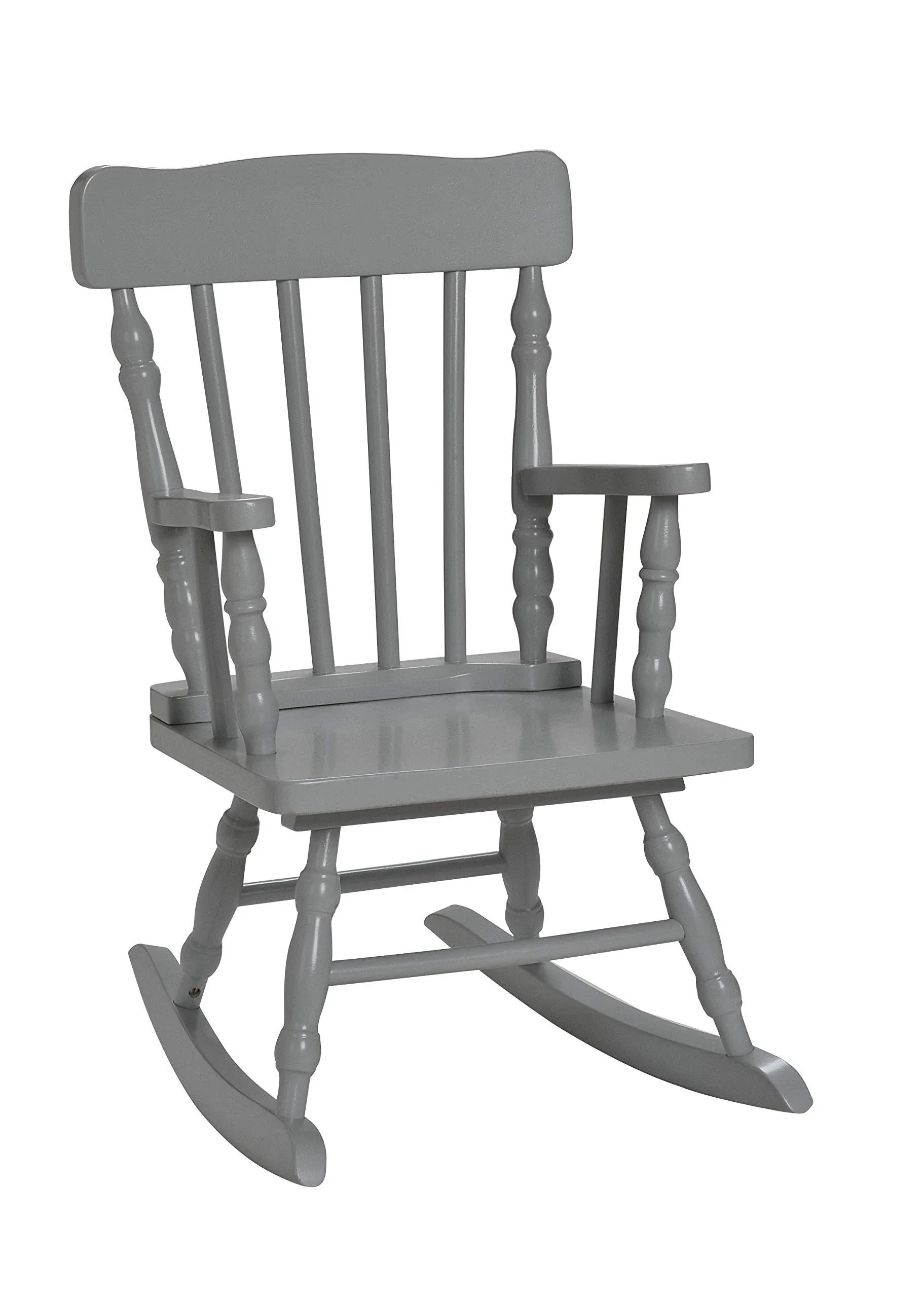 Childs Spindle Rocking Chair (Grey) - Traditional - Rocking Chairs - by VirVentures | Houzz