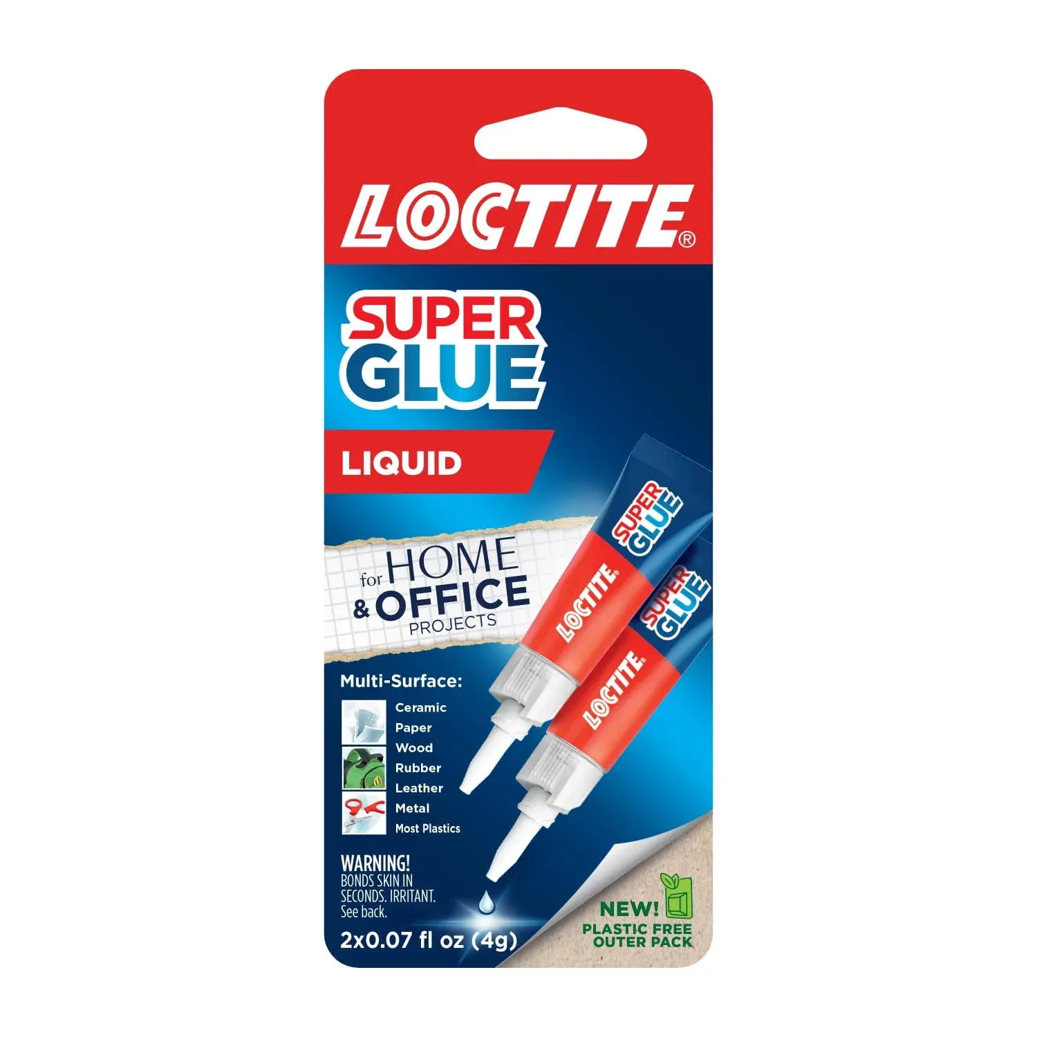 Loctite 1363131 All-purpose Super Glue, 2 Gram Tube, 2/pack