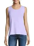 Hanes Women's Mini-Ribbed Cotton Tank