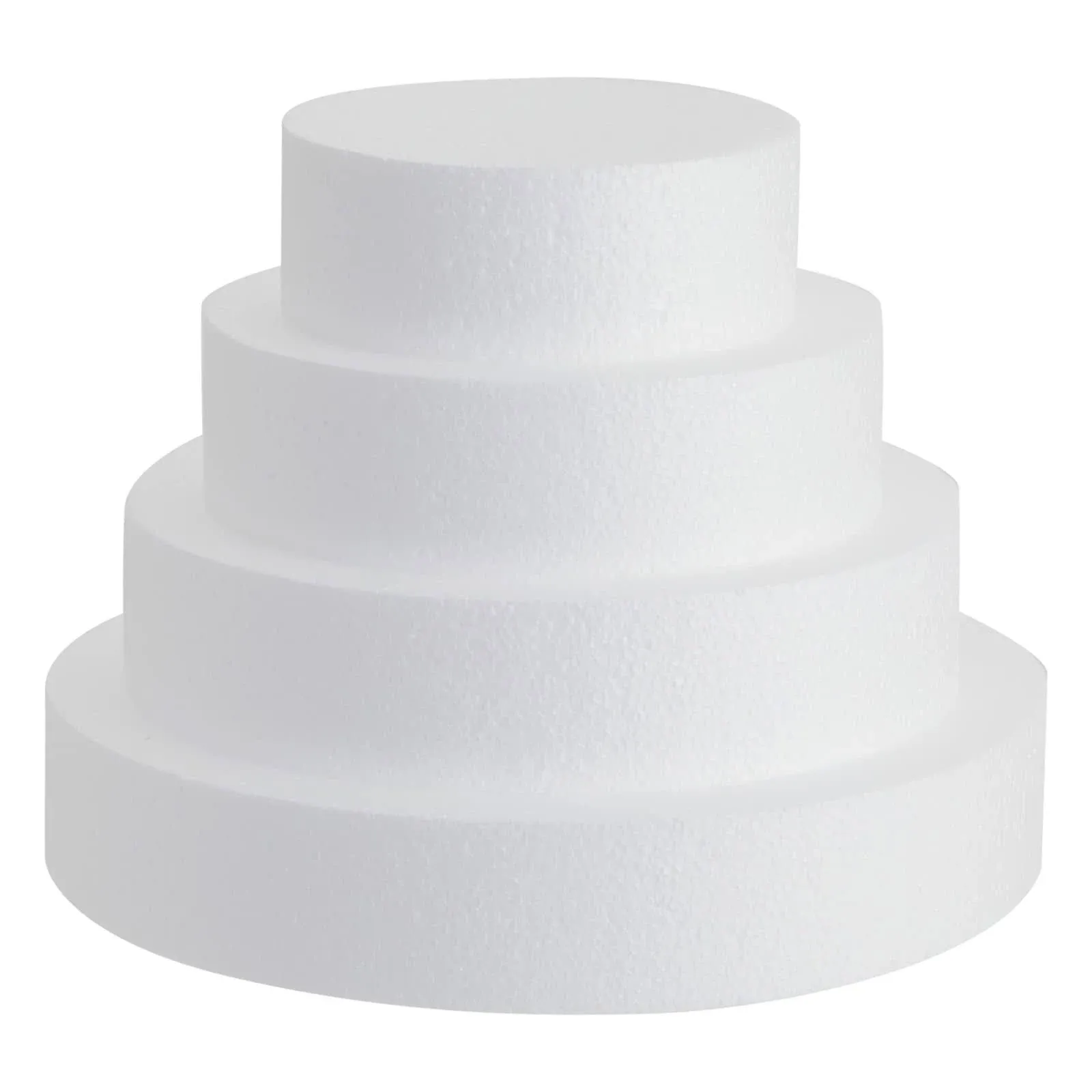 Bright Creations 4 Piece Round Cake Dummy Tier Set