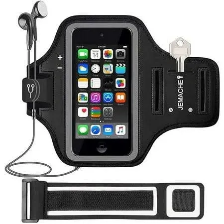 iPod Touch 7th 6th 5th Generation Armband. JEMACHE Gym Running Exercises Workouts ...