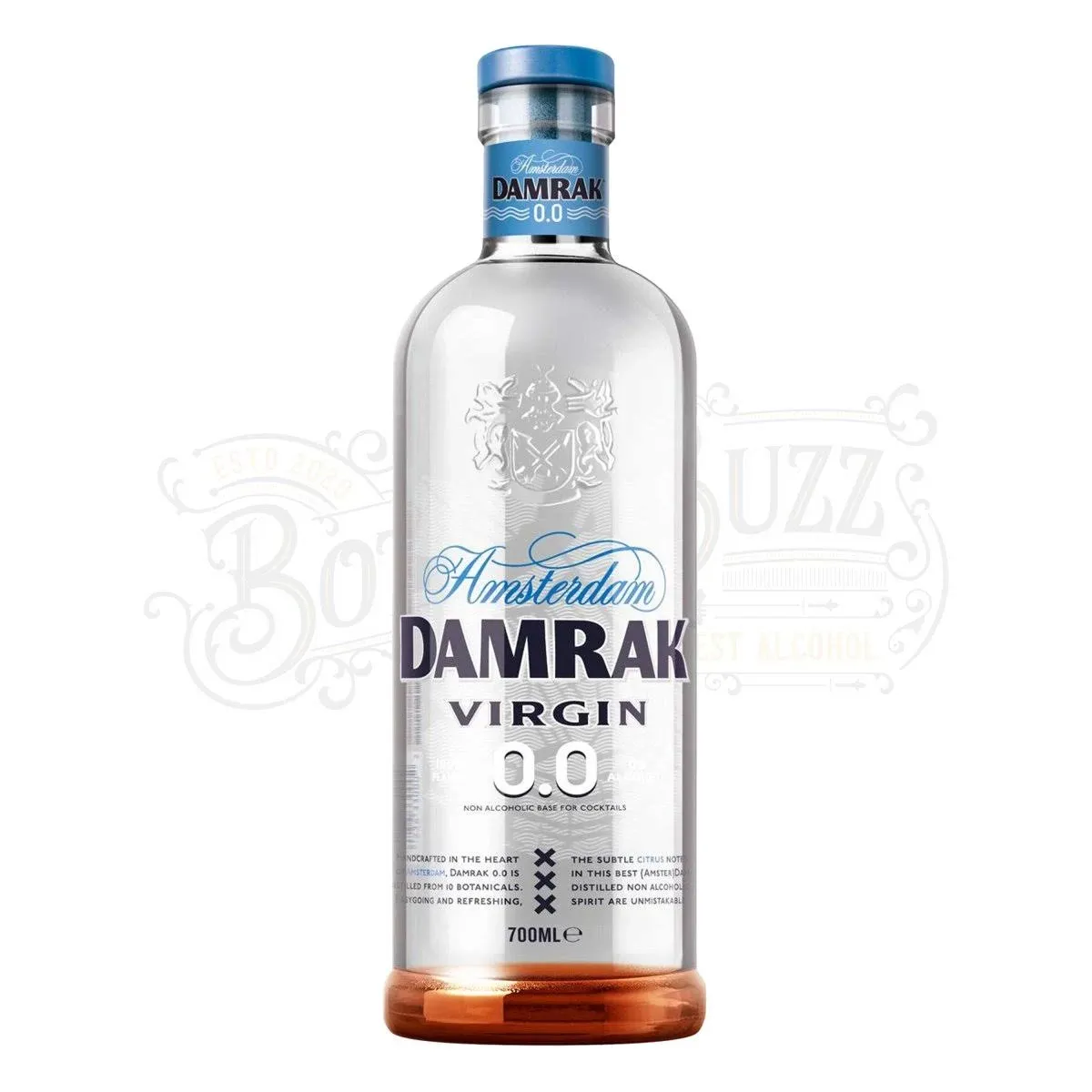 Damrak Virgin 0.0 Non Alcoholic Distilled Spirit Highest Rated Citrus-forwar