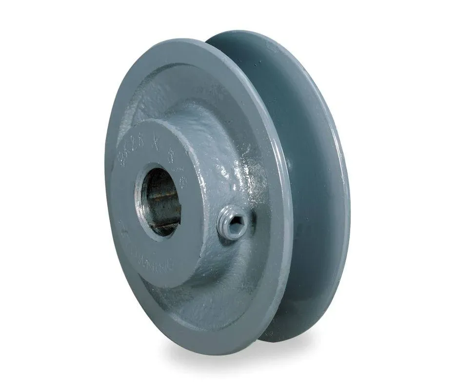 2.5" x 1/2" Single Groove Fixed Bore A Pulley #AK25X1/2