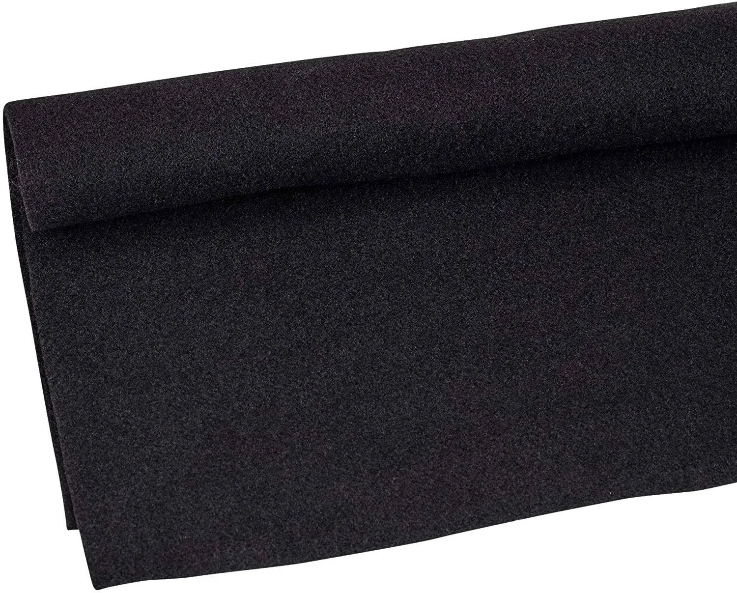 1 Yard x 48" Black Speaker DJ Box Sub Enclosure Cabinet Trunk Liner Carpet