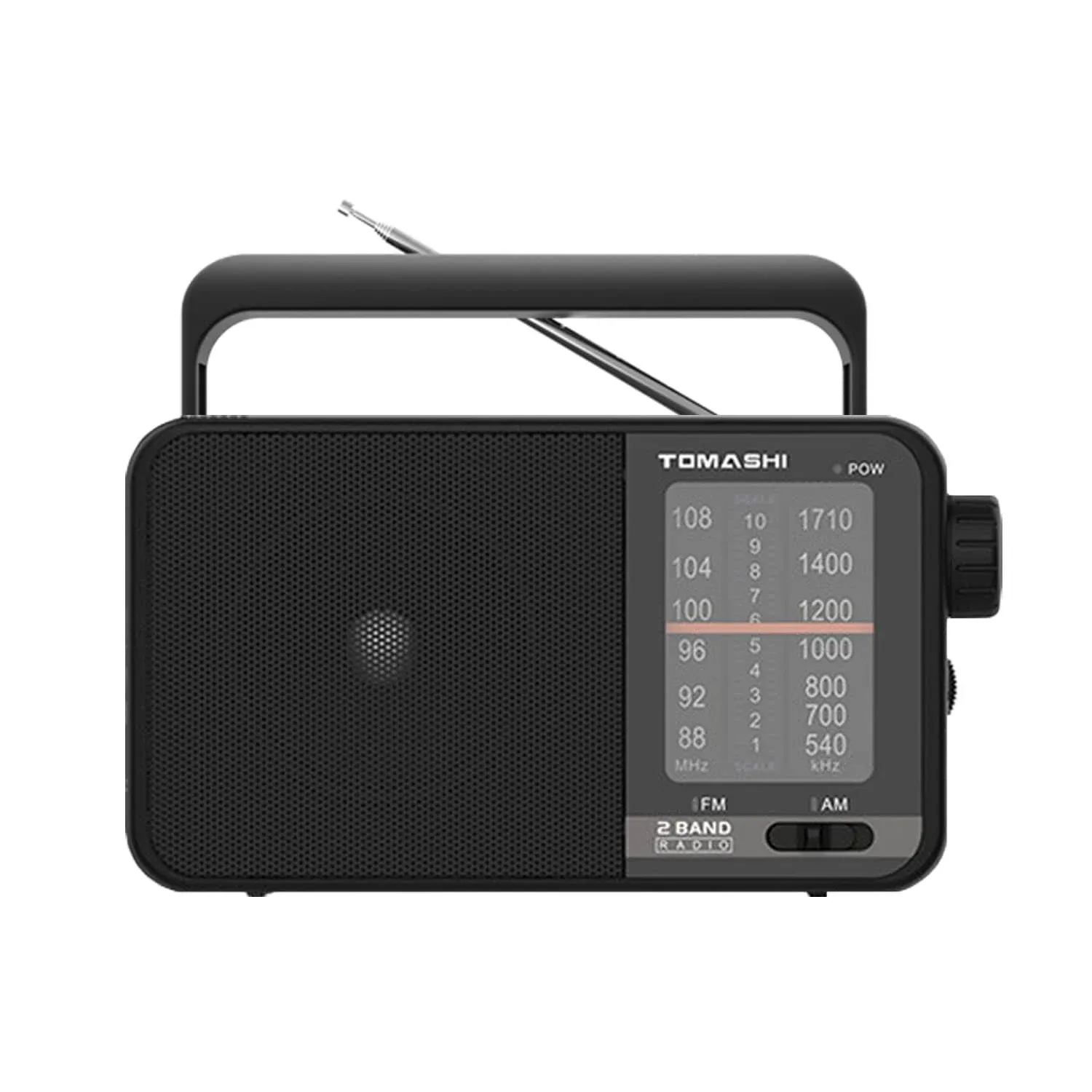 Tomashi Radio Portable Shortwave Radio,AM FM Transistor Radio with Best Reception ...