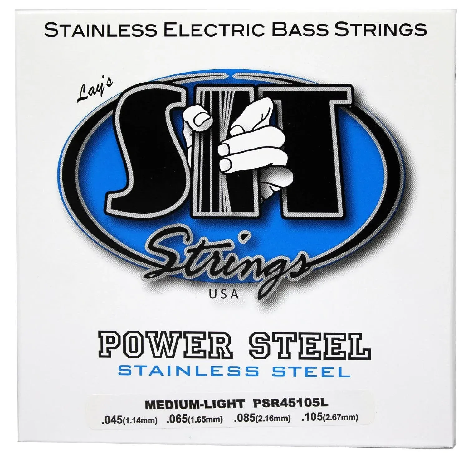 Sit PSR45105L Power Steel Bass Guitar Strings - Medium Light (45-105)