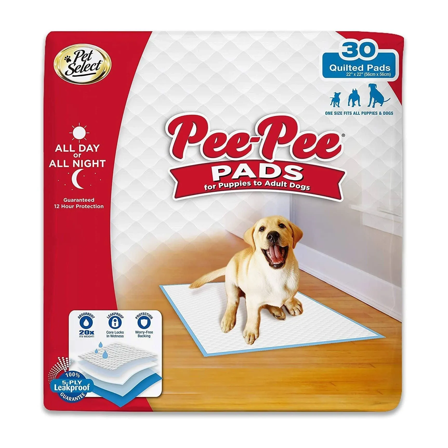 Pet Select Pee-Pee Pads - 30 count