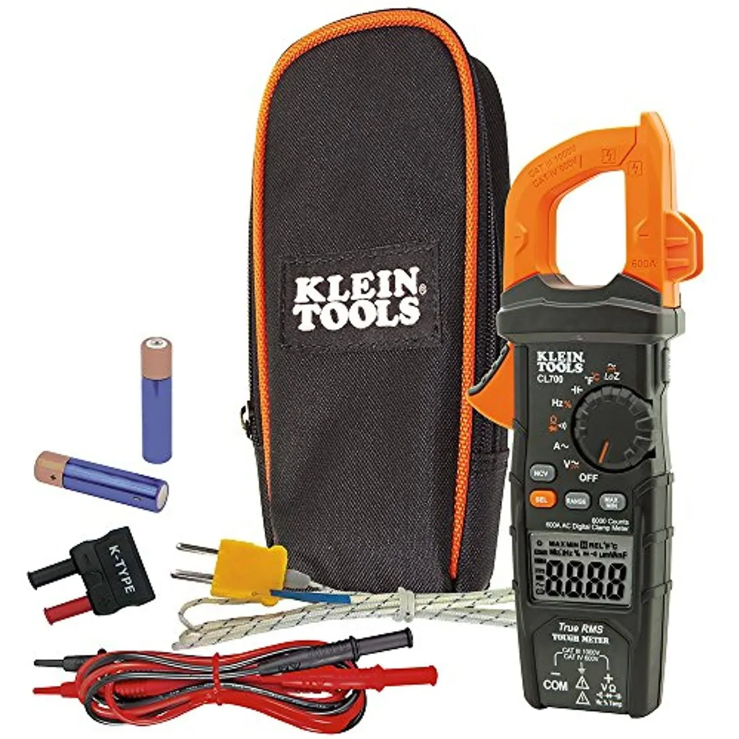 Klein Tools CL700 Digital Clamp Meter AC Auto-Ranging Loz