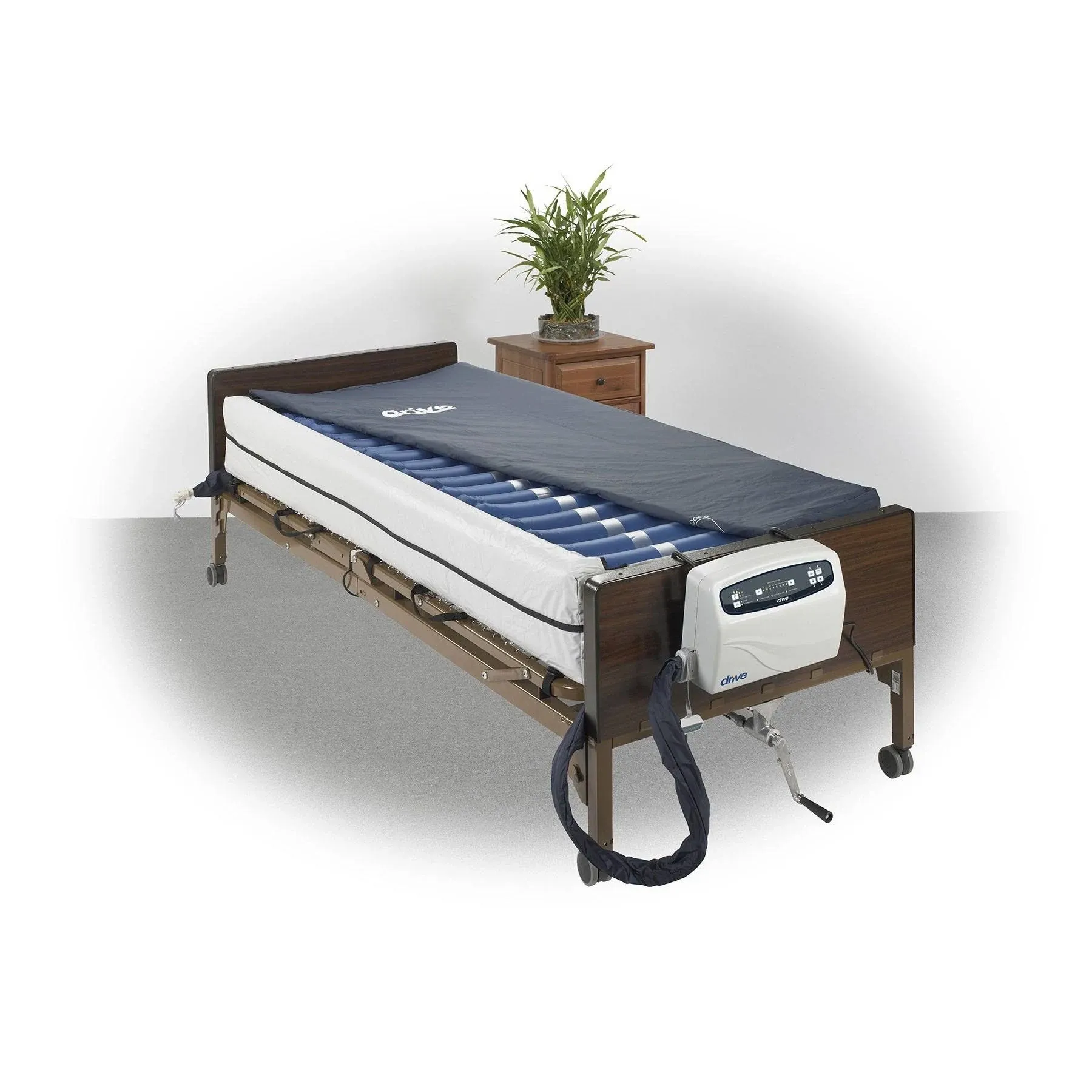 Drive Medical Med Aire Plus Defined Perimeter Low Air Loss Mattress Replacement System