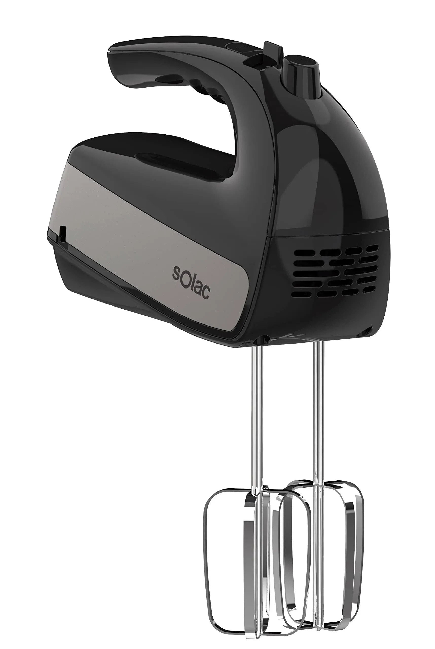 Solac 5-Speed Turbo Hand Mixer with Beaters and Dough Hooks