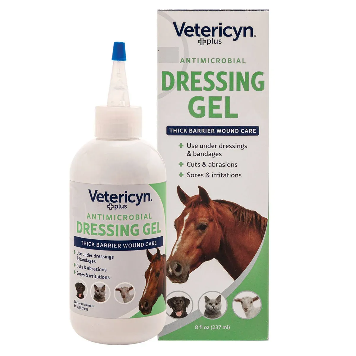 Vetericyn Plus Antimicrobial Dressing Gel for Animals