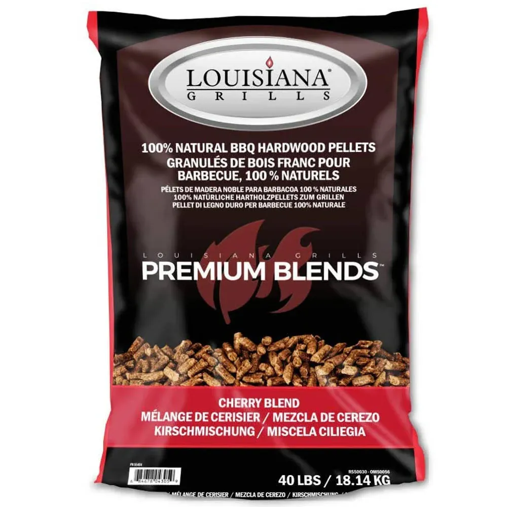 Louisiana Grills 55404 Natural Pennsylvania Cherry Hardwood Pellets 40 Pound