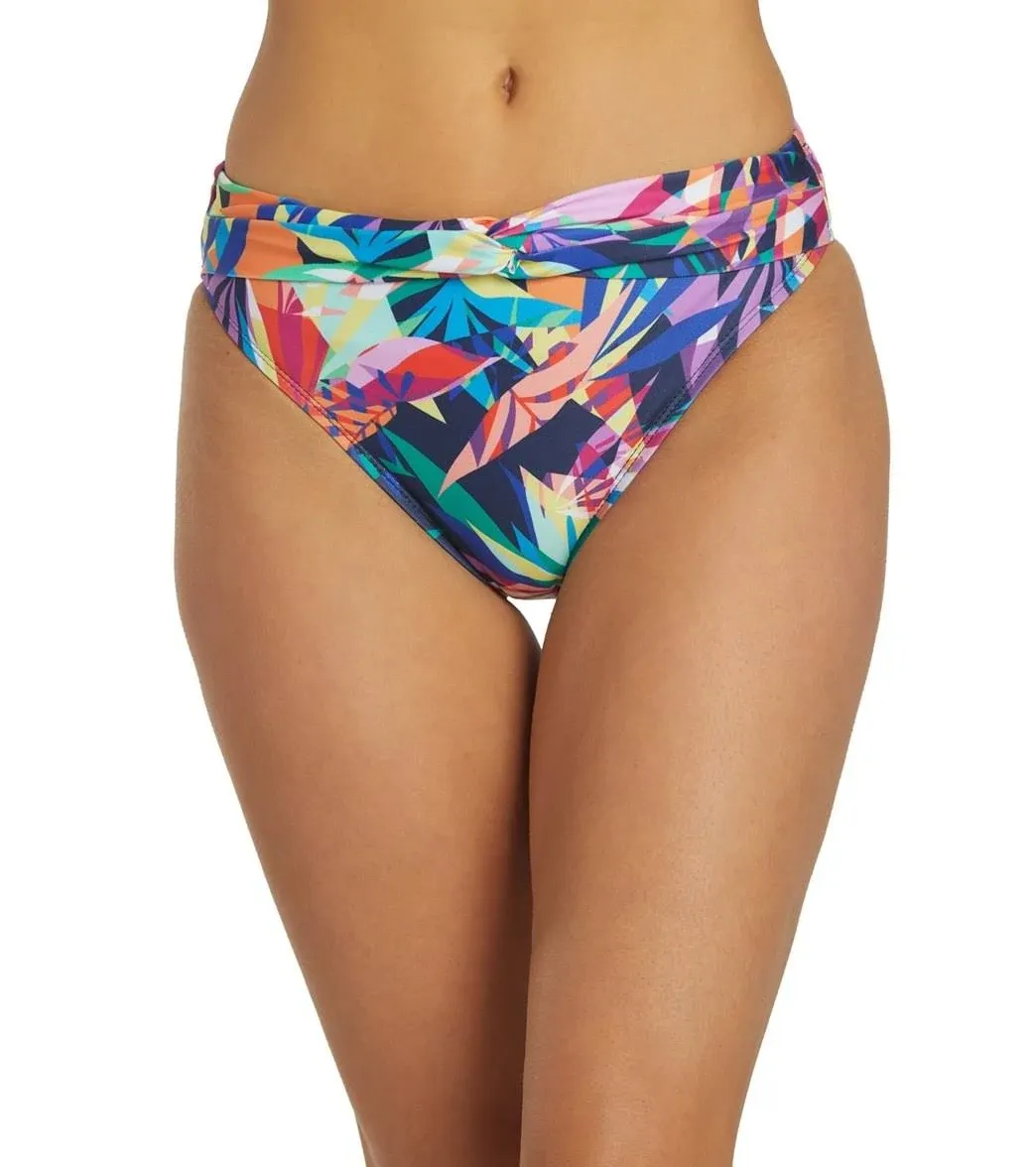 Dolfin Women's Aquashape Print Knot Front Brief