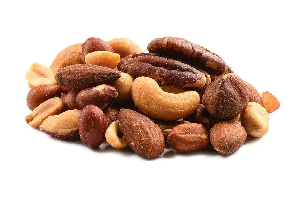 Nutstop.com Roasted Salted Mixed Nuts 25lbs Case — Bulk Trail Mix