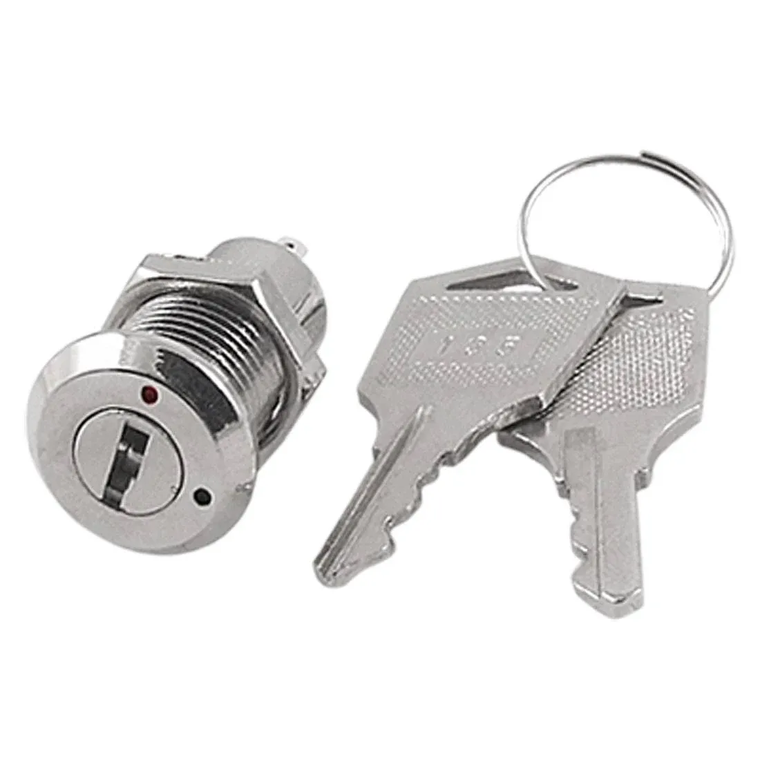 Electronic on Off Two Terminals Metal Mini Key Lock Switch