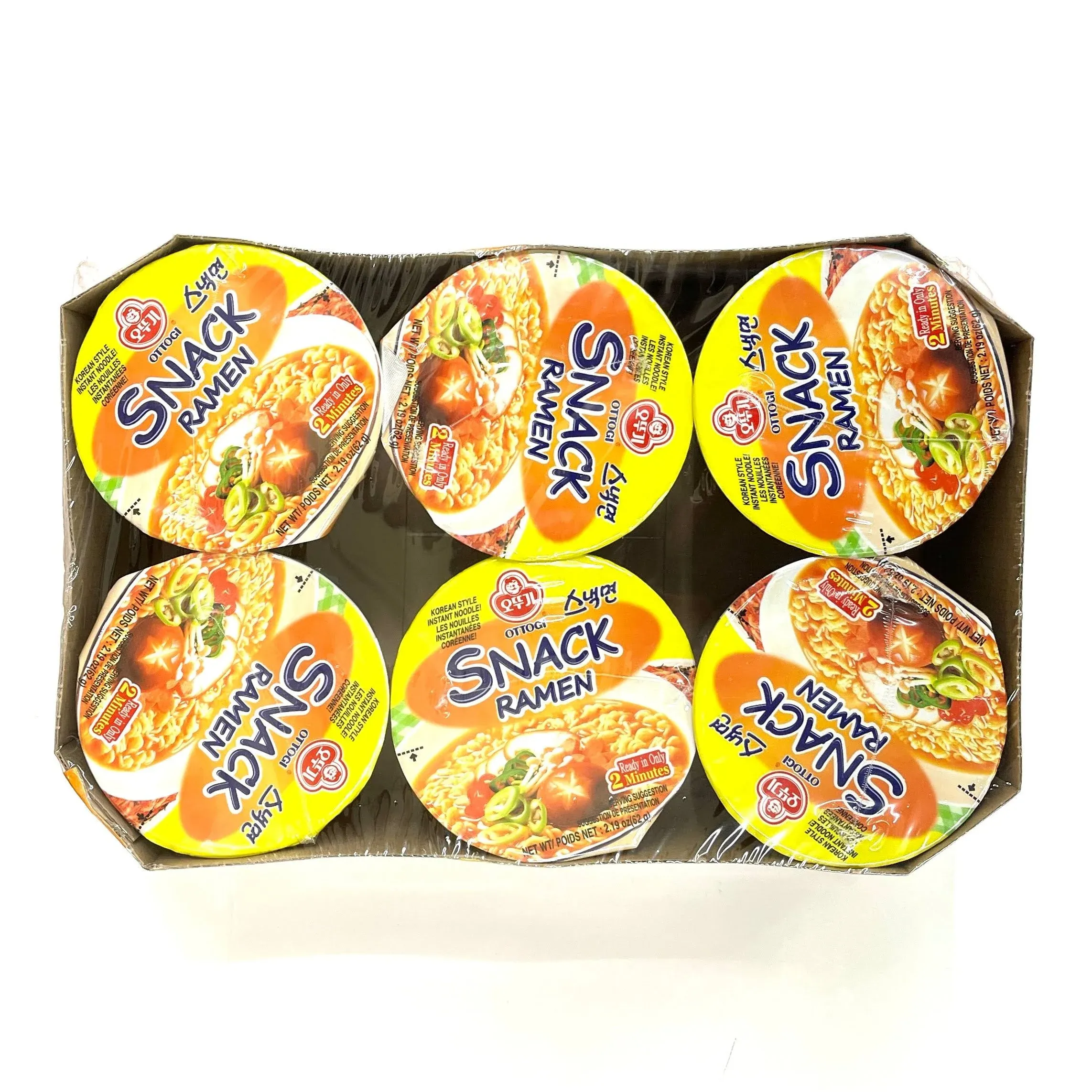 OTTOGI Snack Ramen 6-Cup