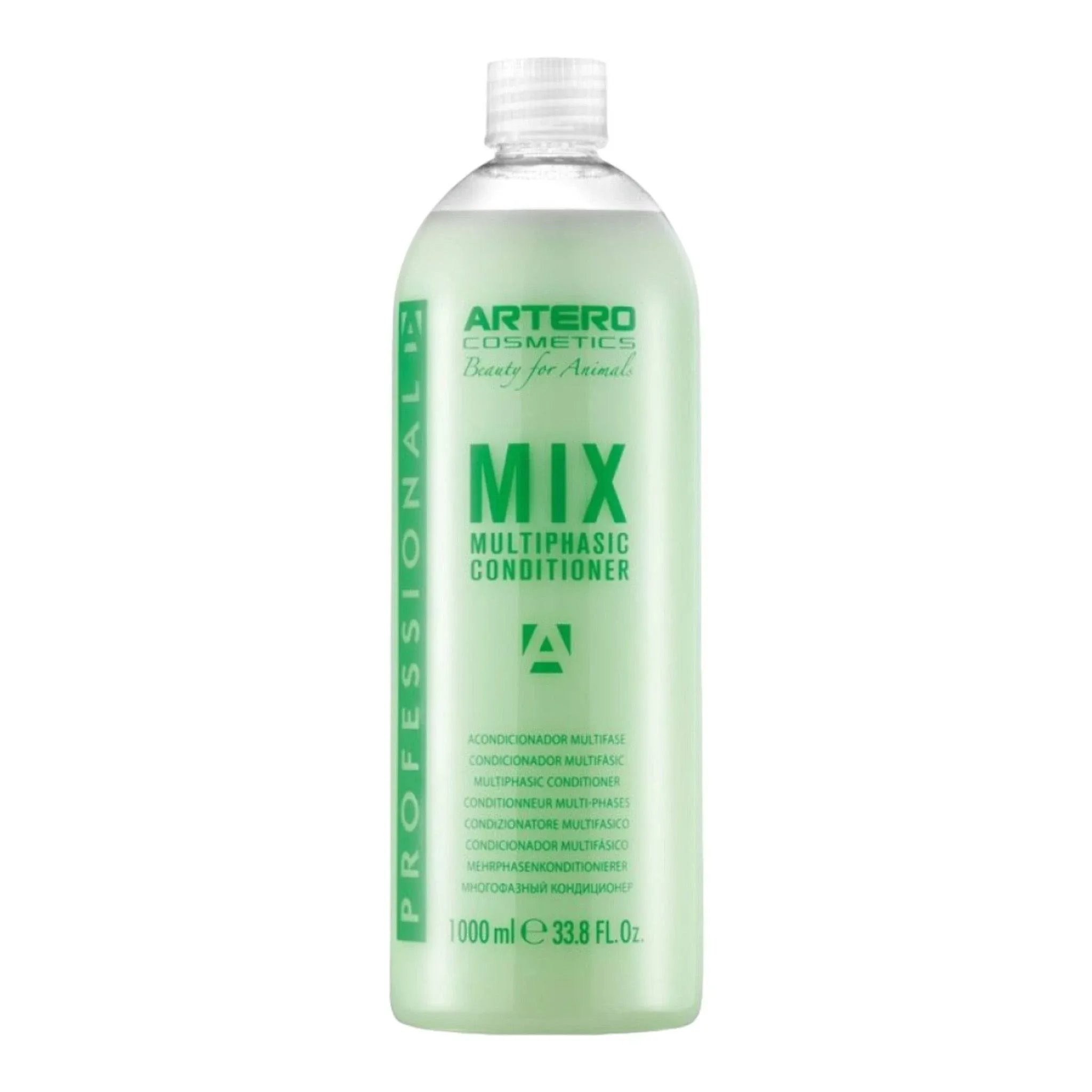 Artero Mix Conditioning Spray 33.81 Oz - Multi-Phase No-Rinse Conditioner for Dogs