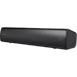 Creative Stage Air V2 2.0 Portable Bluetooth Sound Bar Speaker - 10 W Rms, Black