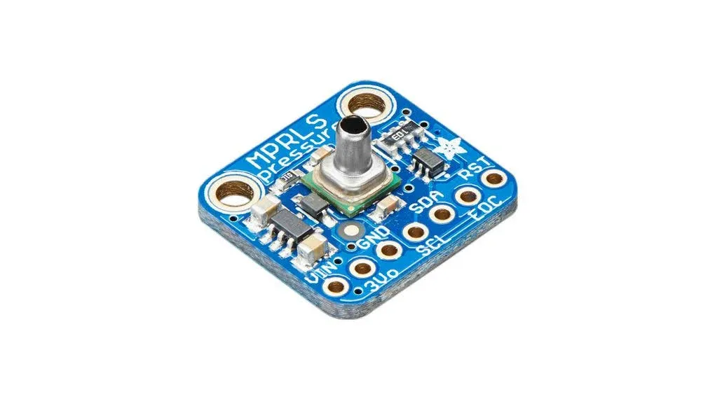 Adafruit Mprls Pressure Sensor With Hose Connection, 0-25 Psi, for Eg Arduino,