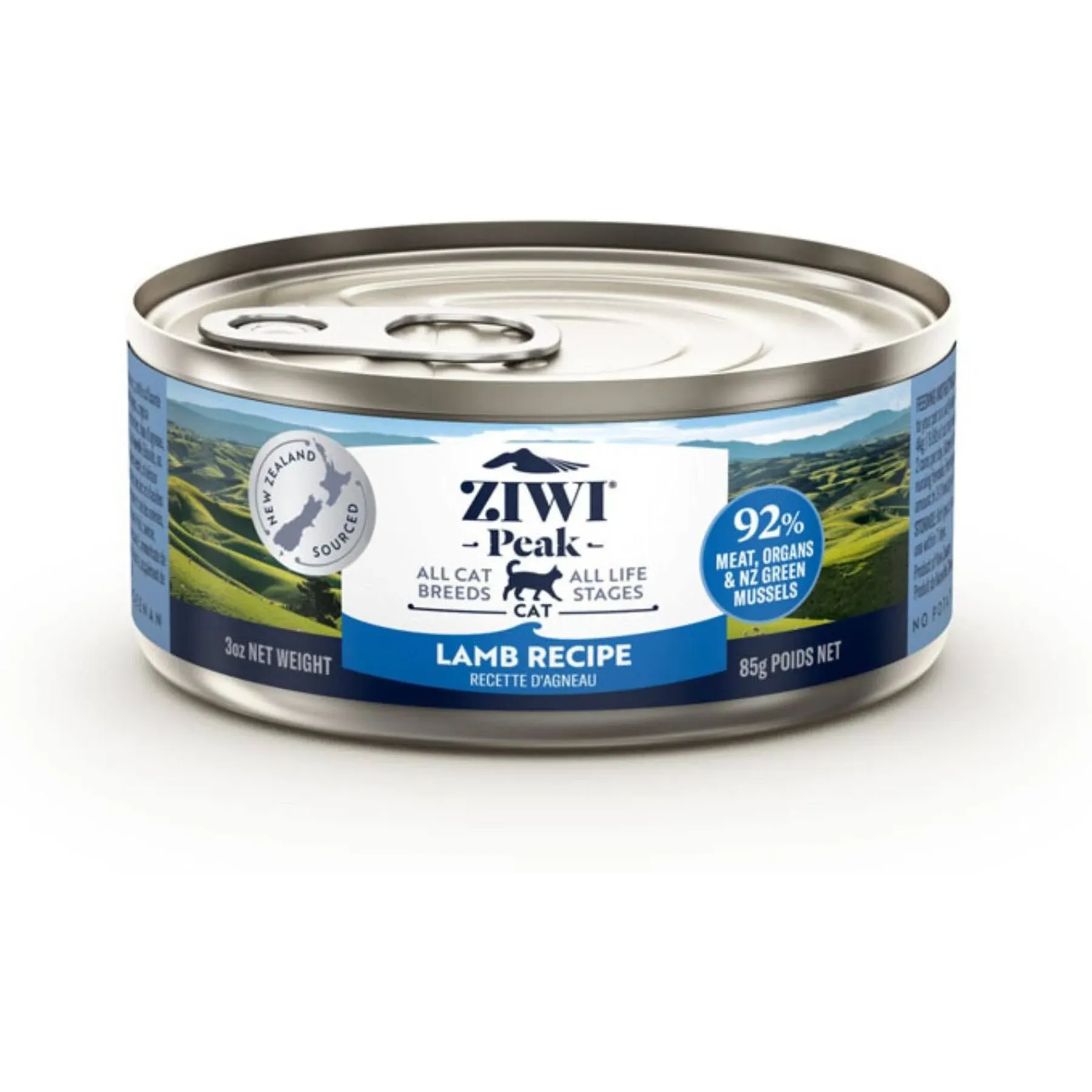 Ziwi Peak Lamb Recipe Canned Cat Food, 3-oz, Case of 24