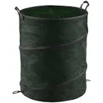 Wakeman 44-Gallon Pop Up Trash Can with Zippered Lid for Camping or Parties