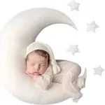 Baby Moon Star Pillow Newborn Posing Pillow Newborn Photography Prop Newborn ...