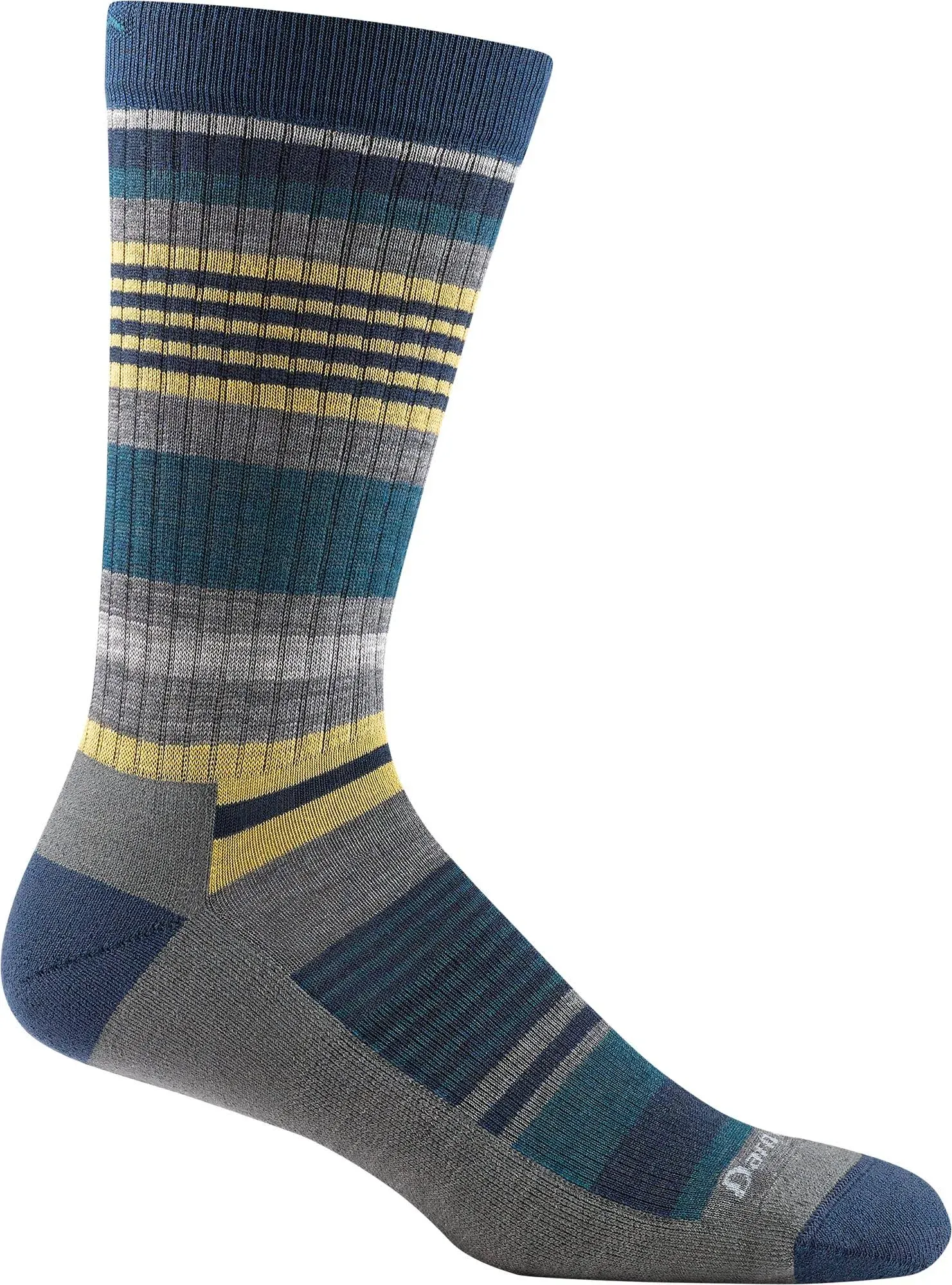 men&#039;s warm soft socks stripes Darn Tough Vermont Unstandard Crew Medium 8-9.5