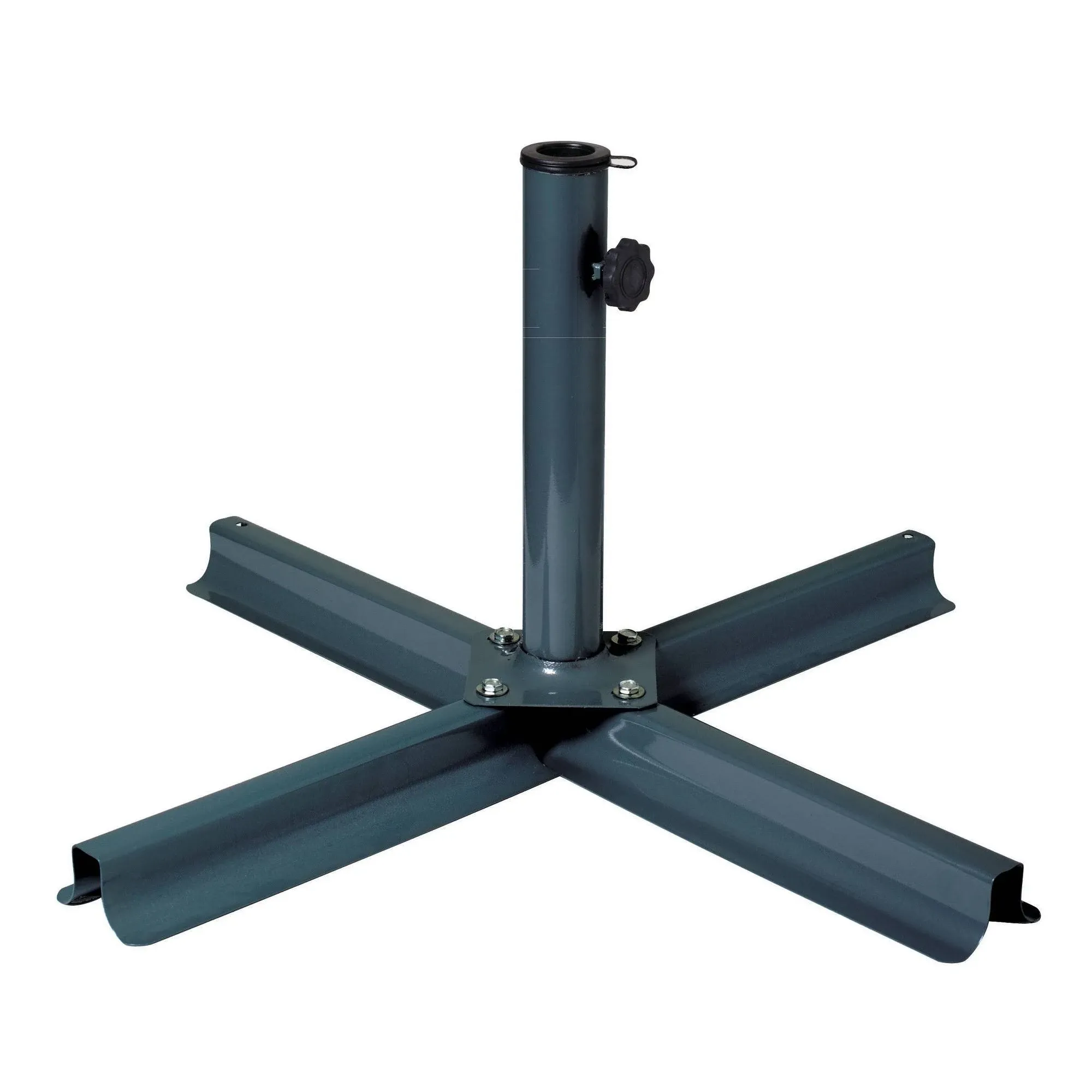 CorLiving Patio Umbrella Stand in Dark Grey