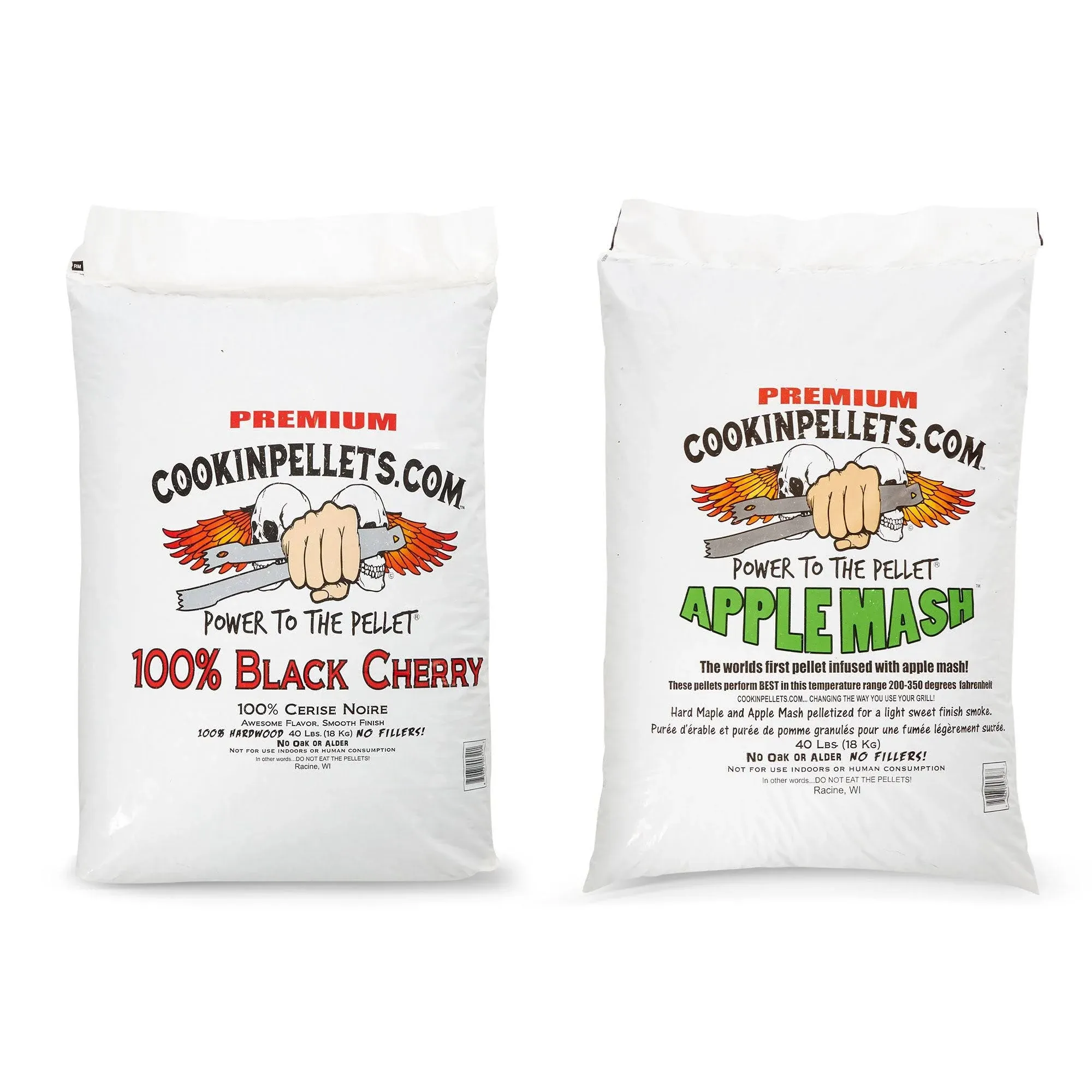 CookinPellets 40 lbs. Black Cherry Smoker Smoking Hardwood Wood Pellets Bag